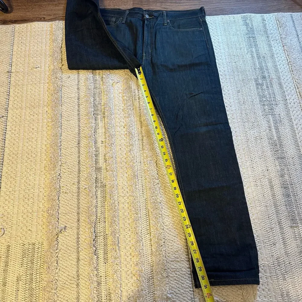 LEVI'S Men's 513 Slim Straight Jeans Size 36X32 In Darrk Wash